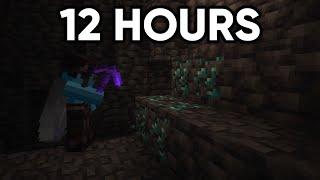 Mining diamonds for 12 hours in my survival world (part 1)