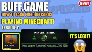 Earn free gift cards playing Minecraft? How to use BUFF.game App & Minecraft on Hypixel! BUFF Ep. 11