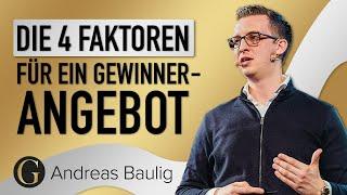 Die 4 Faktoren für ein Gewinner-Angebot - Andreas Baulig - GEWINNERnacht 2022