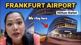 We stay at a Luxury Hotel in Frankfurt Airport | Hilton Frankfurt Airport.