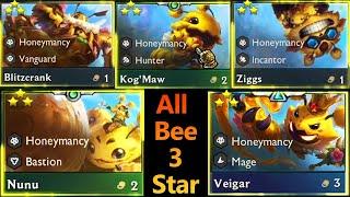 FULL 3 Star Honeymancy - Bee Army ⭐⭐⭐ | TFT Set 12