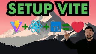 Setting up vite, React, TypeScript, eslint, prettier, vitest, testing-library and react-router