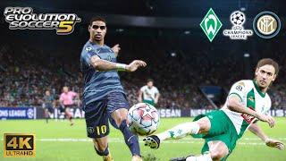 PES 2021 - WERDER BREMEN VS INTER MILAN CHAMPIONS LEAGUE 2004