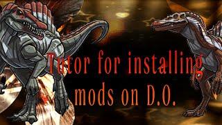 DINOS ONLINE|| Install mod tutorial️