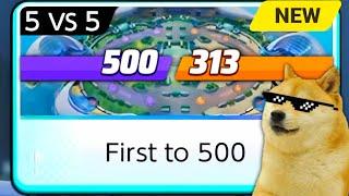 NEW FIRST TO 500 POINT MODE IS HERE! | Pokemon UNITE clips