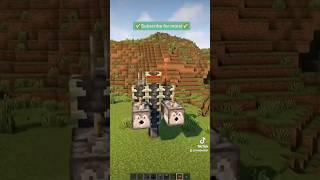 Minecraft robot build hacks | Minecraft:how to make a robot #shorts