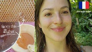 FR vlog  Gathering honey in our Tahitian garden[ FRENCH SUBS]