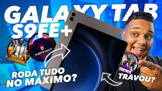 GALAXY TAB S9FE+: TESTE de JOGOS pesados com TUDO NO MÁXIMO!