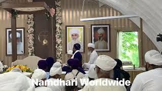 Giani Sher Singh Ji Budha Dal Wale at Namdhari Dharamsala Toronto Canada