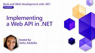 Implementing a Web API in .NET [Pt 3] | Back-end Web Development with .NET for Beginners