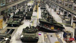 NATO Panic!! Russian Arms Factory Mass Produces New T-90 TANK