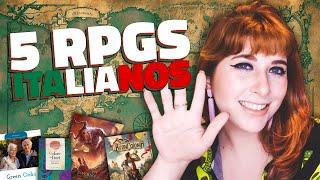 5 RPGS Italianos que você PRECISA JOGAR! | Pausa Para Um Café