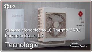 LG air conditioners | Introduction LG Therma V R32 monobloc system