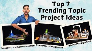 Inspire Award Project Ideas | Waste Management | Resources Management | Transport and Communication