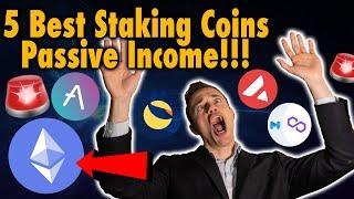 Top 5 Best Staking Coins 2021! (Passive Income By Staking Crypto)