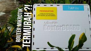 ROUTER MIKROTIK PALING MURAH TERBAIK !! - Review Mikrotik Hap Lite RB941-2ND