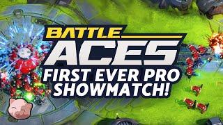 StarCraft Pros play first ever BATTLE ACES Showmatch | PartinG vs Clem