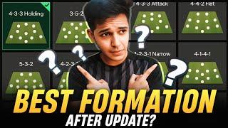 BEST 5 FORMATIONS TO USE IN NEW GAMEPLAY UPDATE IN FC MOBILE