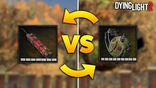 Dynamite VS DIY Grenade in Dying Light 2