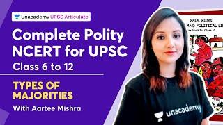 NCERT Polity for UPSC | Types of Majorities | Aartee Mishra | UPSC Articulate