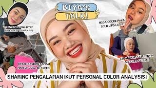 PERSONAL COLOR ANALYSIS ITU APA SIH? Ternyata aku gaboleh pake HITAM! Nangis..