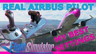 A32NX Best Joystick Settings! With a Real Airbus Pilot: TCA Officer Pack