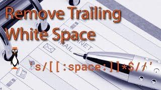 LDIF Files Removing Trailing Spaces with sed