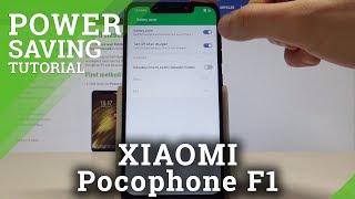 How to Save Battery Life on XIAOMI Pocophone F1 - Power Saving Mode