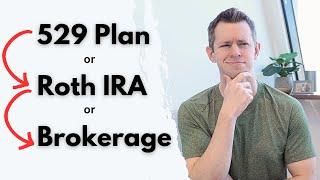 BEST College Savings Strategy: 529 vs. Roth IRA vs. Brokerage (2024)