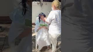 Thai nun shaving head 44