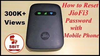 How to Reset JioFi Password | SBIT Online