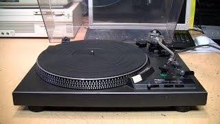 Technics SL-1900 turntable repair & review