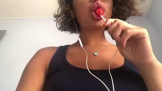 ASMR- LOLLIPOP, no talking, TINGLES HELP SLEEP