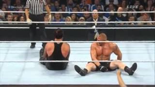 WWE - Brock Lesnar VS Undertaker - Funny / Creepy Moment