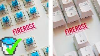 1st Player Firerose MK3 Keyboard Review! WATERPROOF?