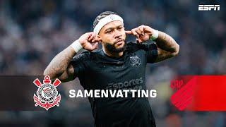 MEMPHIS SCOORT met een FANTASTISCHE VRIJE TRAP! | Samenvatting Corinthians - Athletico Paranaense