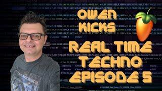 Owen Kicks Live: Real-Time Techno Solstice Show | Live FL Studio Performance | ACID 303 | Episode 5