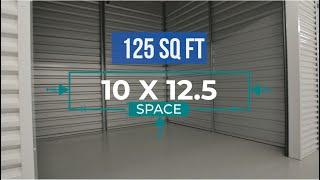 10x12.5 Unit Size Information