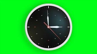 Футаж хромакей Часы-7 Footage chromakey Clock-7