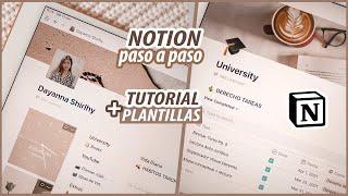 ¿CÓMO USAR NOTION ? - PASO A PASO + PLANTILLAS GRATIS | La mejor app para organizarte.