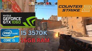 Counter Strike 2 on the i5 3570K - GTX 1060 6GB