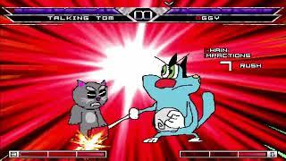 KOF MUGEN Talking Tom vs Oggy (Alerkina4)