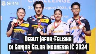 Debut Jafar/Felisha di Ganjar Gelar Indonesia IC 2024