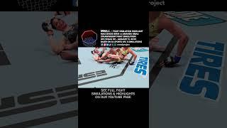 UFC Vegas 101 Amanda Ribas vs Mackenzie Dern SW Fight Simulation Highlight  Las Vegas NV #shorts