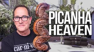 COOKING THE BEST WAGYU PICANHA LIKE A PROPER BRAZILIAN STEAKHOUSE...OMG! | SAM THE COOKING GUY