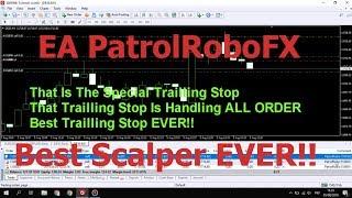 EA PatrolRoboFX Using Pending Order, Trailling Stop ALL Order, Hit Stoploss with Profit!!!