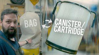 Cartrige Filter for Dust Collector | Swapping | Upgrade | Canister