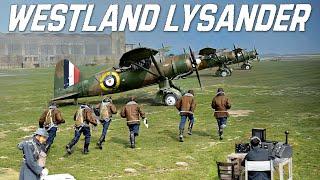 Westland Lysander | The British "Spy Taxi" Aircraft Of WWII