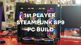 1ST PLAYER STEAMPUNK SP9 + Intel i5 14600KF + RTX 4060 #pcgaming  #pcgamer #gamer #pcbuild #pcgames