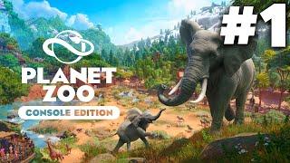 PLANET ZOO CONSOLE EDITION PS5 Gameplay Walkthrough Part 1 - Finally Out on Console !!!